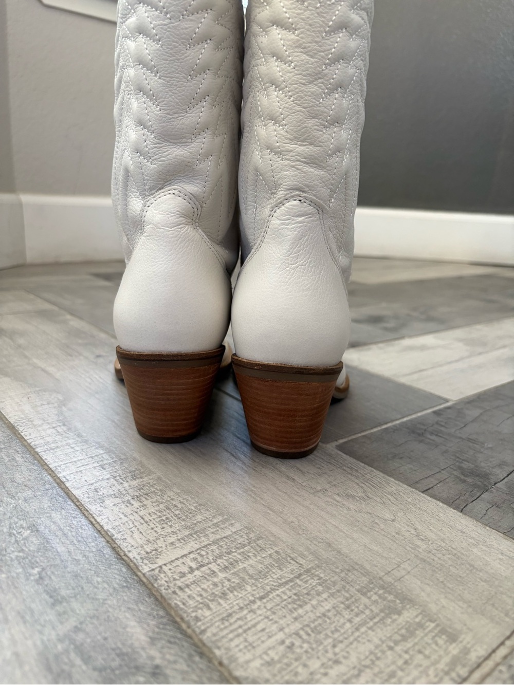 DINGO Women’s Raisin Kane Western White Boots Sz 9 - Picture 5 of 16
